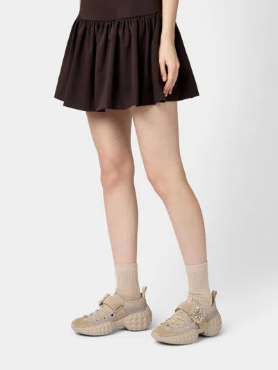 Roger Vivier Viv' Run Light Trekky Sneakers In Fabric