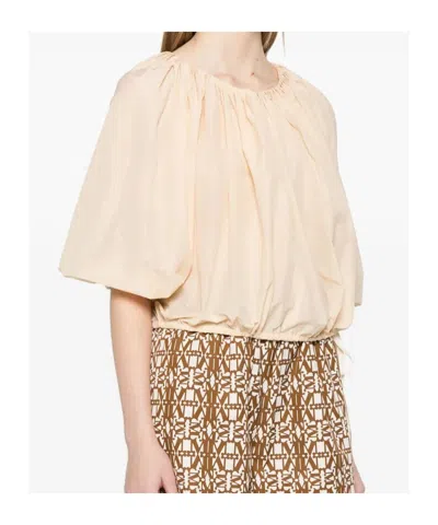 Philosophy Di Lorenzo Serafini Ruched Detailed Blouse In Pink