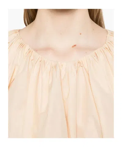 Philosophy Di Lorenzo Serafini Ruched Detailed Blouse In Pink