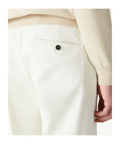 Loro Piana Jarno Trousers In White