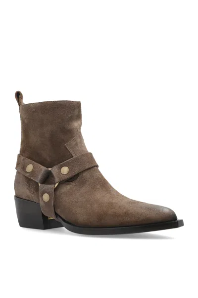 Golden Goose Pointed Ankle Boots