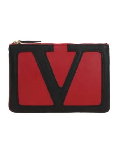 Valentino Viva Superstar Zip-up Clutch Bag