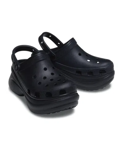 Crocs Platform Clogs In Black