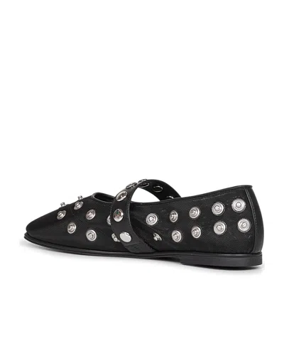 Stella Mccartney Popper-embellished Round-toe Flats