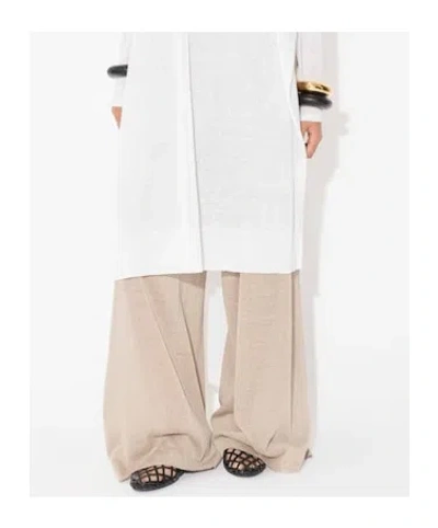 Alaïa Silk Linen Pants