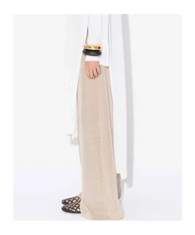 Alaïa Silk Linen Pants