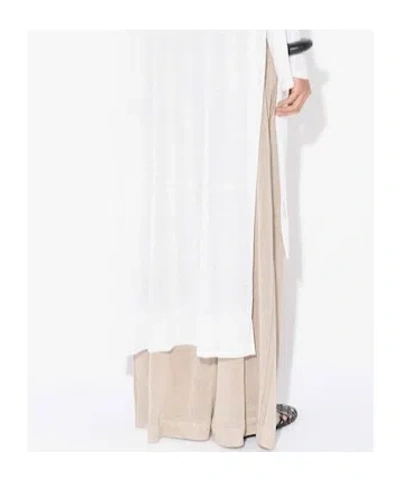 Alaïa Silk Linen Pants