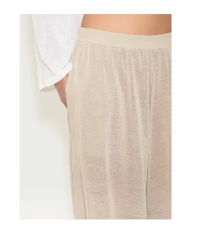 Alaïa Silk Linen Pants