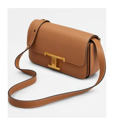 Tod's T Timeless Extra Small Leather Crossbody Bag