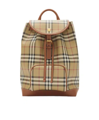 Burberry Check Backpack