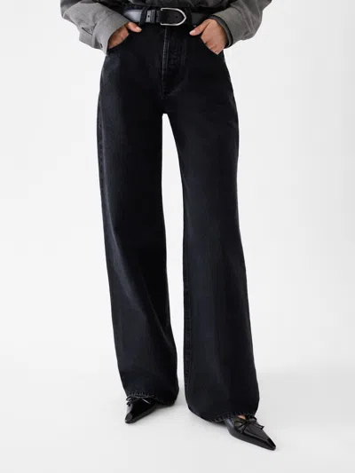 Jacquemus Jeans With Belt Loops In Black