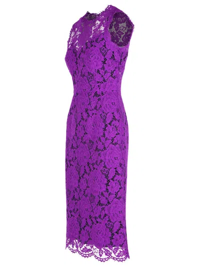 Dolce & Gabbana Round Neck Dress