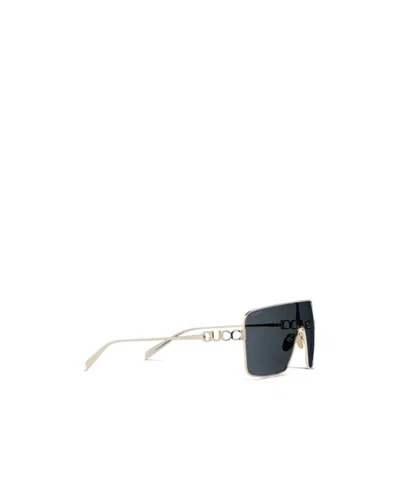 Gucci Rectangular Frame Sunglasses In Blue