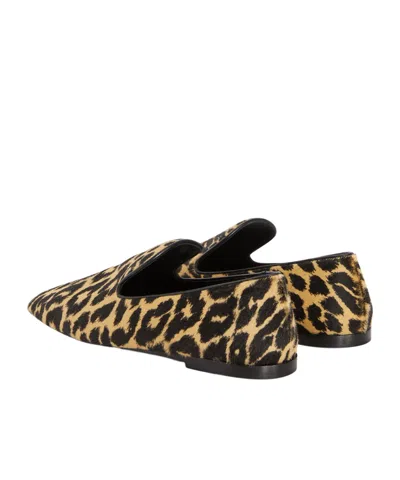 Jil Sander Leopard-print Loafers In Animal Print