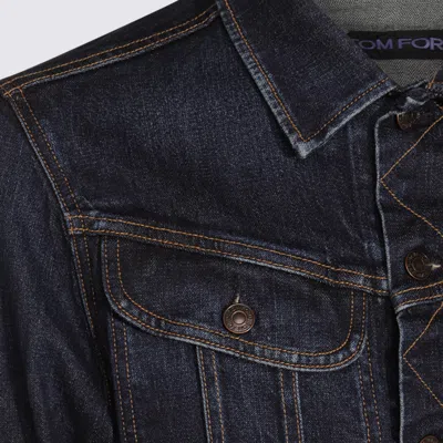 Tom Ford Casual Jacket With Long Sleeves And Chest Pockets