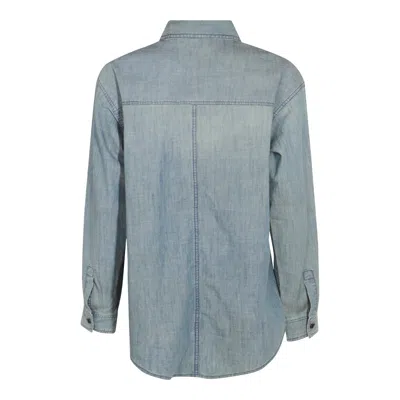 Isabel Marant Étoile Shirts Blue And Green In Blue