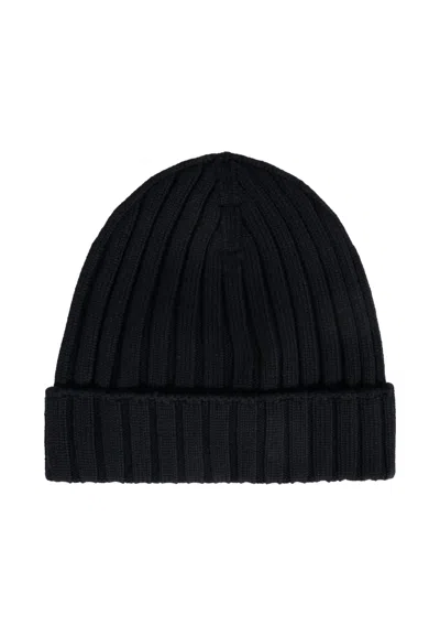 Moncler Enfant Logo Patch Beanie