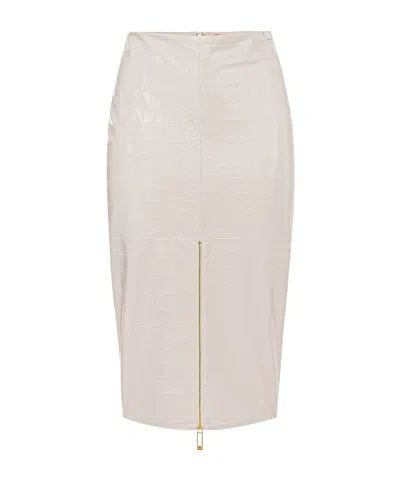 Elisabetta Franchi Skirt In White