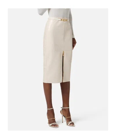 Elisabetta Franchi Skirt In White