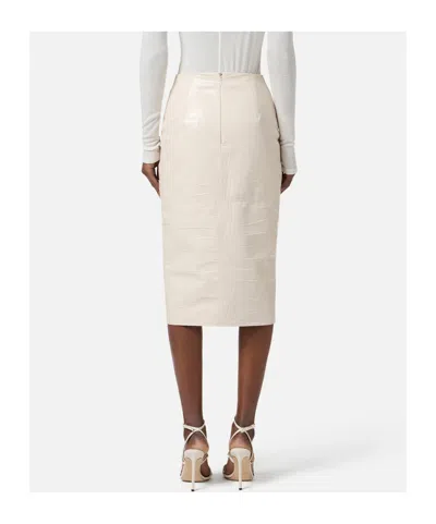 Elisabetta Franchi Skirt In White