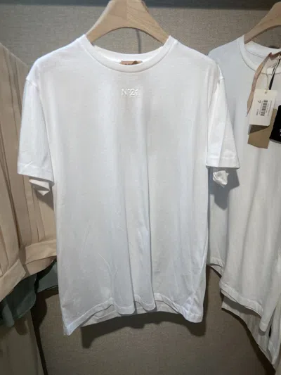 N°21 Round Neck T-shirt In White