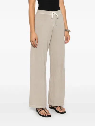 James Perse Wide-leg Trousers In Neutral