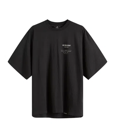 Represent Cotton Manor T-shirt In Black