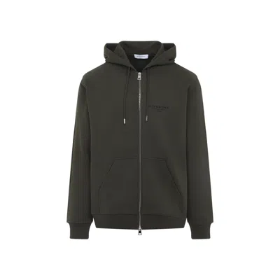 Givenchy Hooded Sweatshirt Front Pockets In Gray