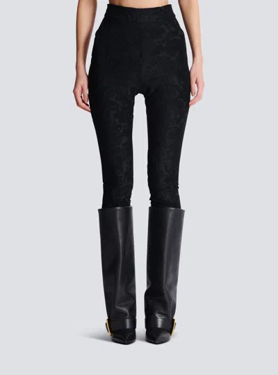 Balmain Baroque Patterned Leggings
