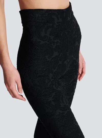 Balmain Baroque Patterned Leggings