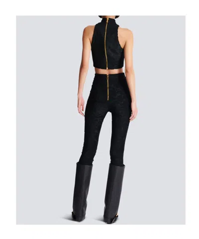 Balmain Baroque Patterned Leggings