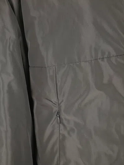 Aspesi Zip-front Puffer Jacket In Gray