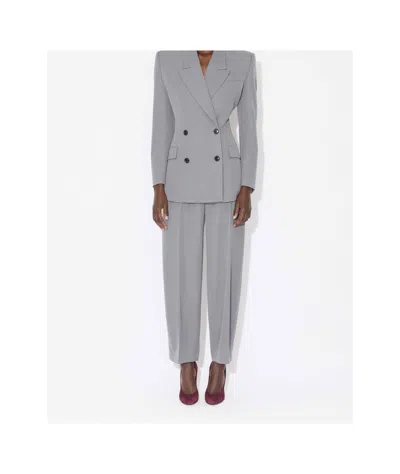Alaïa Wool Gabardine Trousers