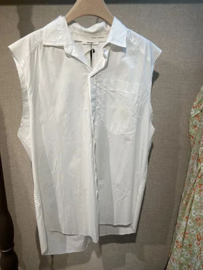 Isabel Marant Sleeveless Shirt In White