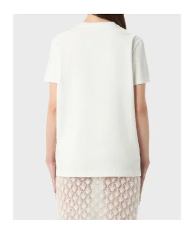 Blumarine Cotton T Shirts In White