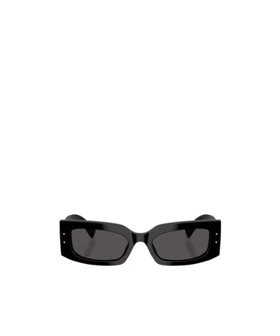 Dolce & Gabbana Dolce  Gabbana Eyewear Rectangular Frame Sunglasses