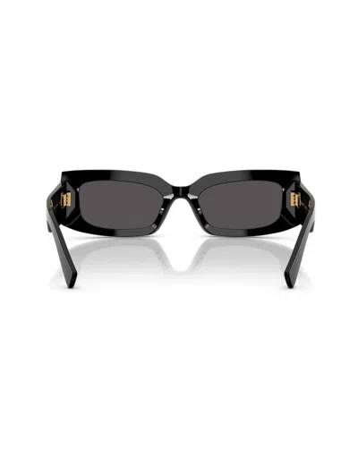 Dolce & Gabbana Dolce  Gabbana Eyewear Rectangular Frame Sunglasses