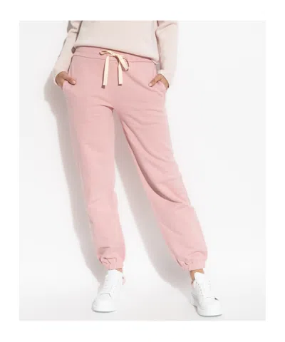 Jil Sander Drawstring Cuffed Track Pants In Pink
