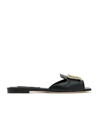 Dolce & Gabbana Square Toe Slippers