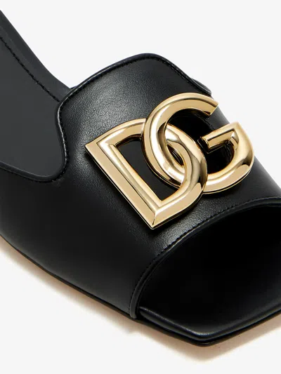 Dolce & Gabbana Square Toe Slippers