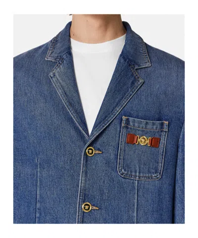 Versace Medusa Biggie Denim Jacket