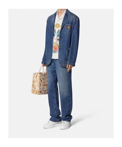 Versace Medusa Biggie Denim Jacket