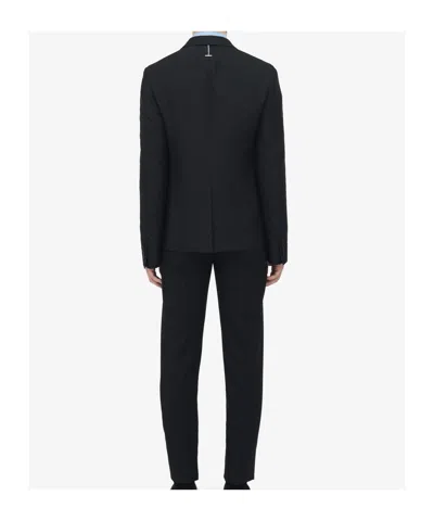 Alexander Mcqueen Skull-print Single-breasted Blazer In Blue