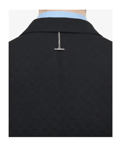 Alexander Mcqueen Skull-print Single-breasted Blazer In Blue