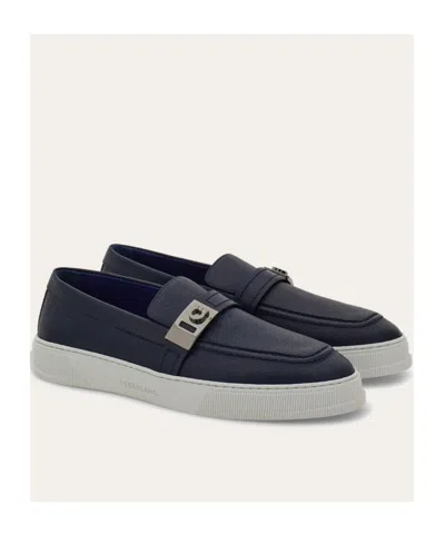 Ferragamo Hybrid Sneaker With Hug Buckle