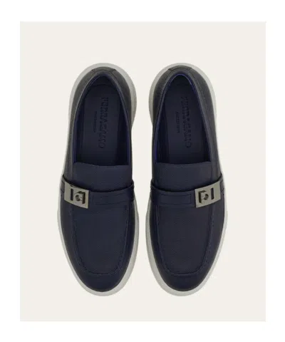 Ferragamo Hybrid Sneaker With Hug Buckle