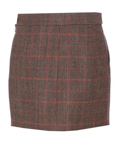 Chloé Knee Length And Midi Skirts In Brown