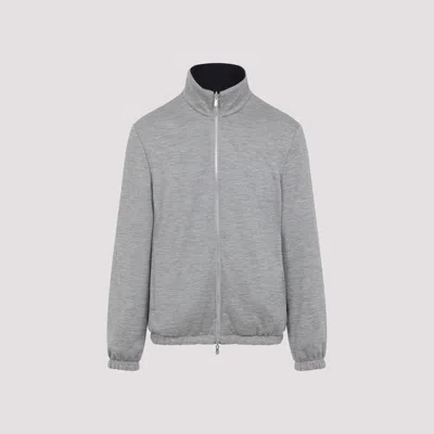 Brunello Cucinelli Water-resistant Long-sleeve Jacket In Black