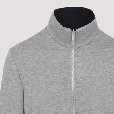 Brunello Cucinelli Water-resistant Long-sleeve Jacket In Black