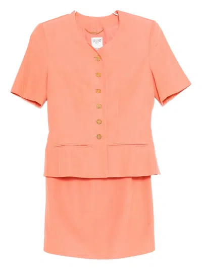 Pre-owned Celine 1990-2000s Setup Suit Jacket Skirt